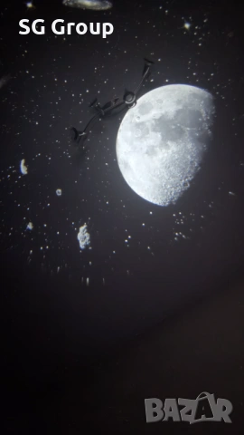 Нощна лампа за звезден проектор, галактики за камерата, 12 прожекционни диска със слънчевата система, снимка 7 - Настолни лампи - 53482309
