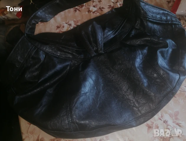 Нова Кожена Голяма Дамска Чанта , снимка 6 - Чанти - 50891768