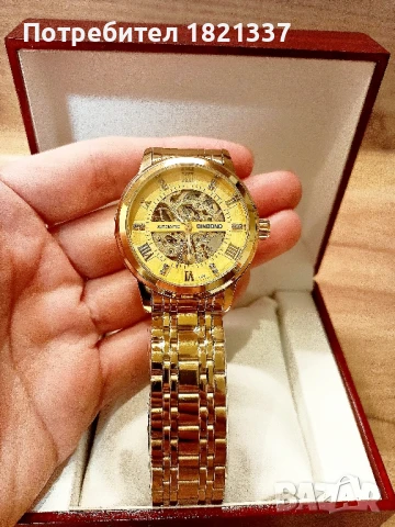 Луксозен механичен автоматичен часовник 