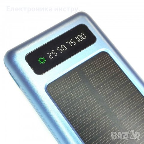 Външна батерия UKC 10000mAh 4 в 1, Power Bank с 4 захранващи кабела, снимка 4 - Външни батерии - 43165206