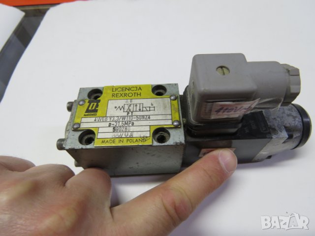 ПОлски Хидравличен разпределител Е6 Y3,3/W110-50NZY 110 волта /4вт. 1 бобина 315 атмосф. хидравлика