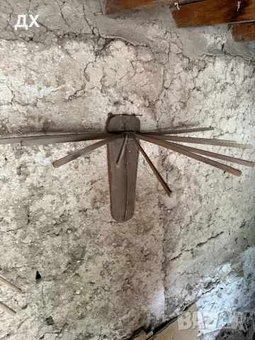 Ретро ръчно правена закачалка / сушилник, снимка 1