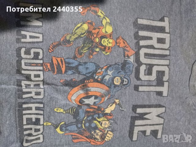 Мъжка блуза Marvel, снимка 14 - Тениски - 26751639