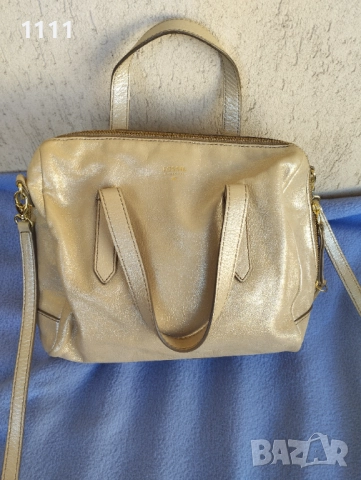 Чанта Abro и Fossil-естествена кожа., снимка 10 - Чанти - 52860480