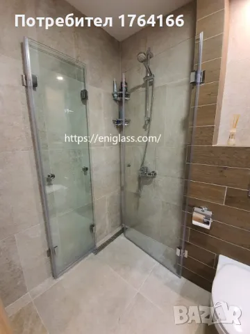 Стъклена душ кабина за баня с плъзгаща система ALLFA от ЕНИ ГЛАС ЕООД, снимка 4 - Душ кабини и вани - 47691384