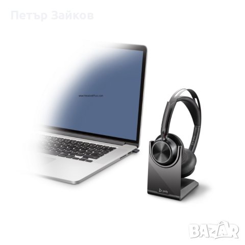Безжични слушалки Poly Voyager Focus 2 UC MS, USB-A - Със стойка

, снимка 4 - Bluetooth слушалки - 42992723