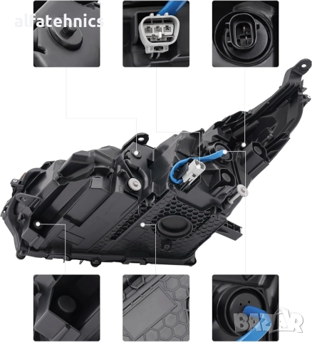 Фар ляв Lexus nx300 17-21г. USA версия, снимка 6 - Части - 52797801