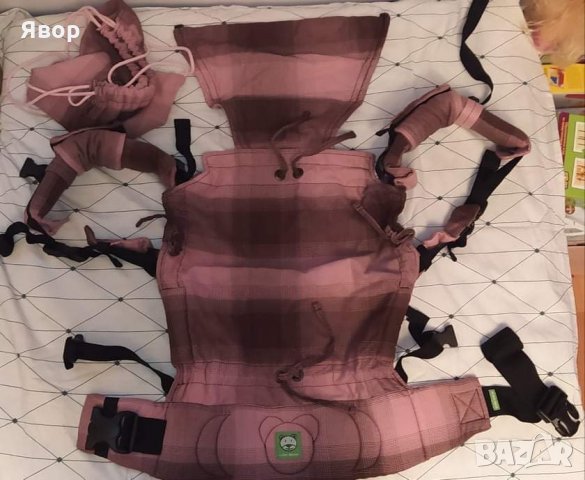 Ергономична раница от слингов плат Luna Dream