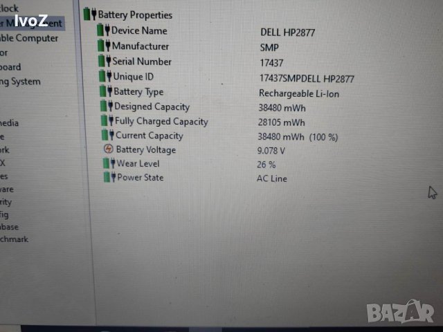 Продавам лаптоп Dell-1525, снимка 5 - Части за лаптопи - 43285122