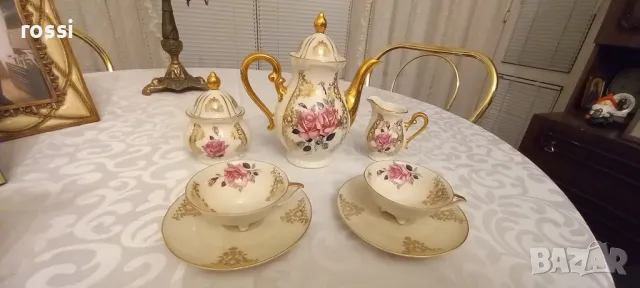 Vintage. Нов немски сервиз за малко кафе, мока, еспресо за двама, пълен комплект., снимка 2 - Антикварни и старинни предмети - 48298905