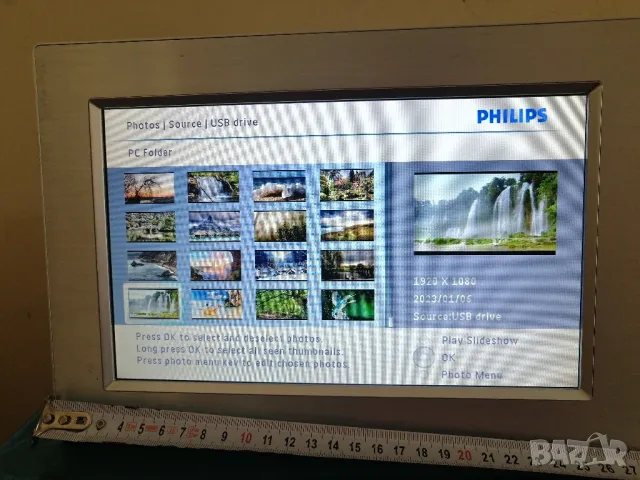 Цифрова фоторамка PHILIPS 10FFCME/00, снимка 6 - Друга електроника - 47373693