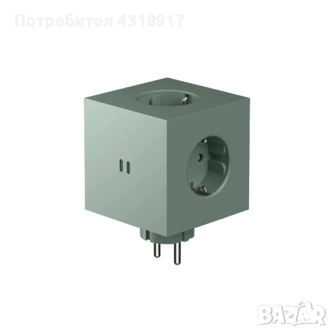  Удължител AVOLT x Bauhaus-Archiv, Square 2, 3 контакта, 2xUSB-C, идеален за дома/офиса, снимка 2 - Друга електроника - 53095206