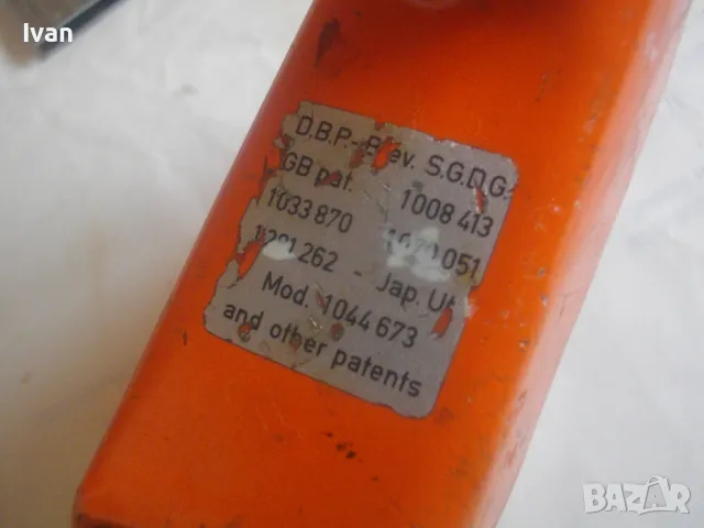 HOLZ-HER Typ B 3412 - Made in Germany Строителен ПНЕВМАТИЧЕН ТАКЕР ЗА СКОБИ 16-41мм Отличен Голям , снимка 15 - Други инструменти - 47782015