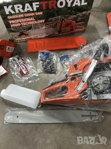 Бензинов верижен трион 4,6kW / 40см, снимка 6 - Градинска техника - 50624287