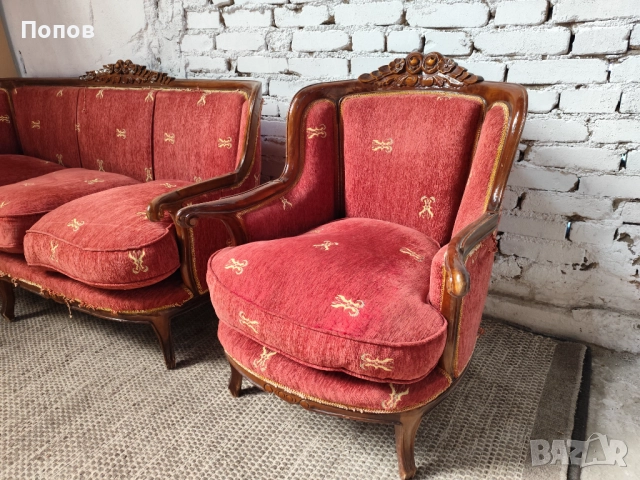 Барокови гарнитури за реставрация, снимка 5 - Дивани и мека мебел - 51946662