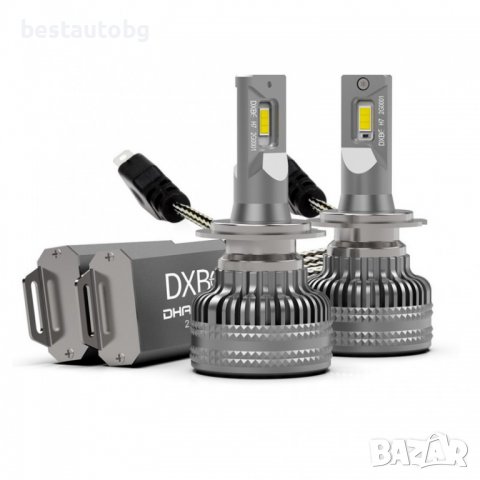 LED система DXBC H7 12V 12000LM 100W за къси / дълги светлини, снимка 3 - Аксесоари и консумативи - 39326496