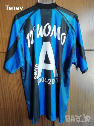 Atalanta 12° Uomo Asics 2004/2005 Нова Оригинална Тениска Фланелка Аталанта , снимка 2 - Тениски - 43339884