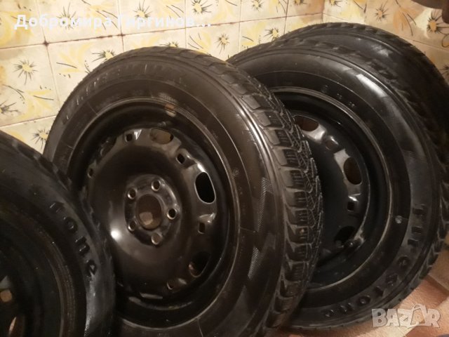 Зимни гуми 14"с джанти-VWPolo,Skoda,Seat., снимка 3 - Гуми и джанти - 27877291