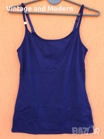 Triumph Trendy Sensation Shirt син топ стягащо бельо (L)