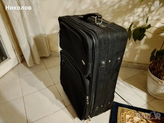 Куфар 2бр усилени колелца "OLIMPIA" "65/50/25см" "25лв"!+Доставка!, снимка 6 - Куфари - 52867772