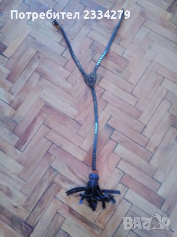 Конска нагръдна украса,стара изработена ръчно от сарач.