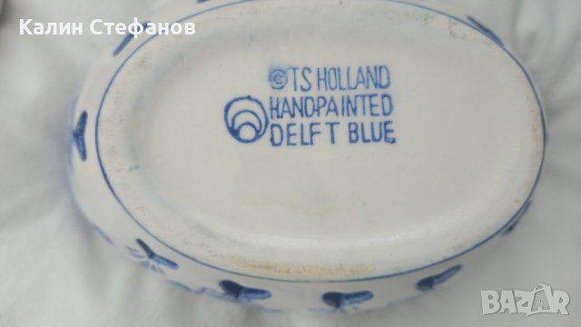 Порцеланов син лот, Холандия, снимка 5 - Други - 43215773