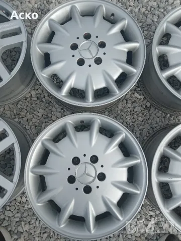 5x112..16 цола 7.5j ET45 MERCEDES оригинални. , снимка 3 - Гуми и джанти - 47576709