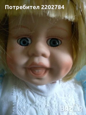 Порцеланова кукла бебе И порцеланов Арлекин, снимка 3 - Антикварни и старинни предмети - 28718658