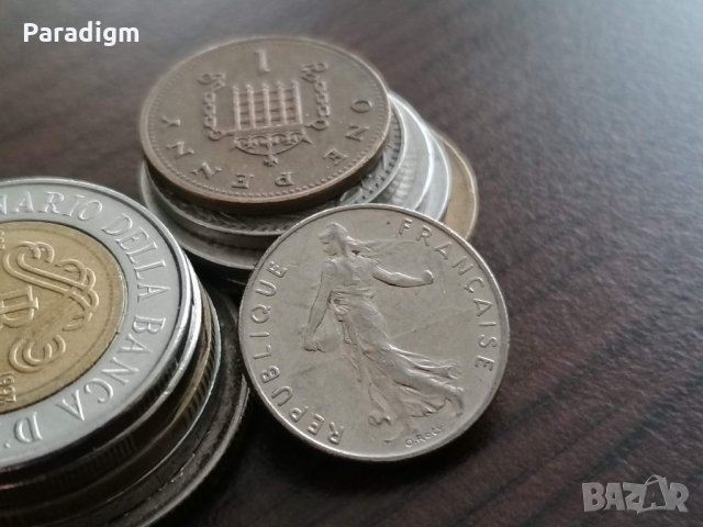 Монета - Франция - 1/2 (половин) франк | 1983г., снимка 2 - Нумизматика и бонистика - 35378368