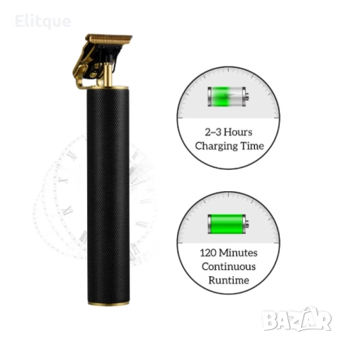 Професионален тример за коса GWD GW-9789, снимка 4 - Тримери - 52889507