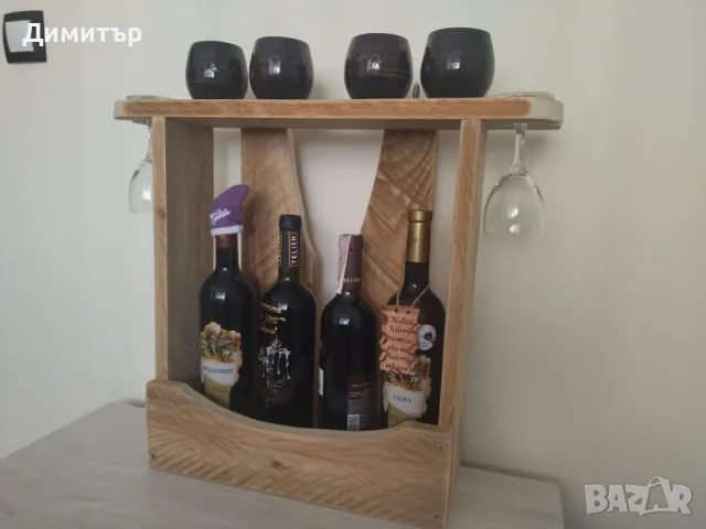 Дървена етажерка в Ретро стил !, снимка 4 - Етажерки - 50302619