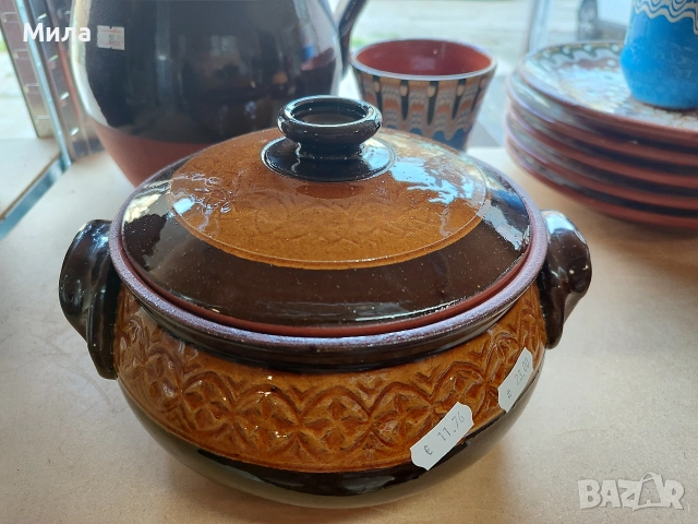 Глинен гювеч 2.5 л, 5 л