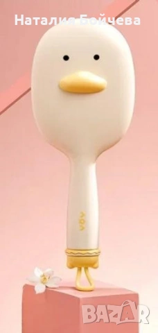 Четка за коса с четчица за почистване в два забавни варианта, снимка 8 - Шноли, диадеми, ленти - 53381906