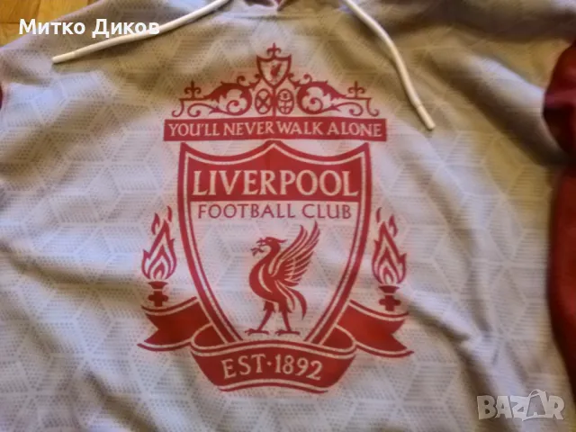 Ливърпул горно суитчер размер ХЛ, снимка 5 - Футбол - 49171785