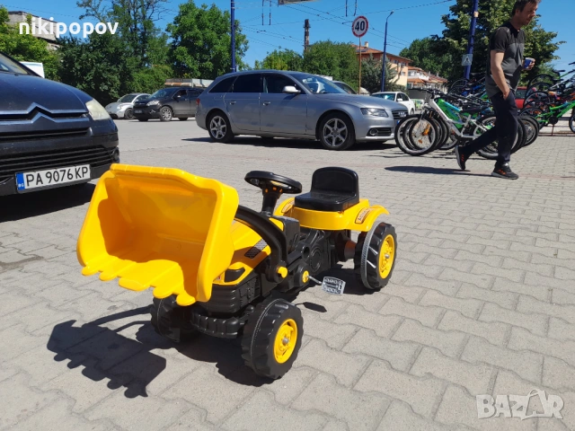 PILSAN Трактор Active с гребло 07315, снимка 7 - Детски велосипеди, триколки и коли - 53564617
