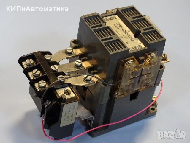 електромагнитен контактор ПМА-4200УХЛ4А 380V 63A USSR, снимка 2 - Резервни части за машини - 50909400