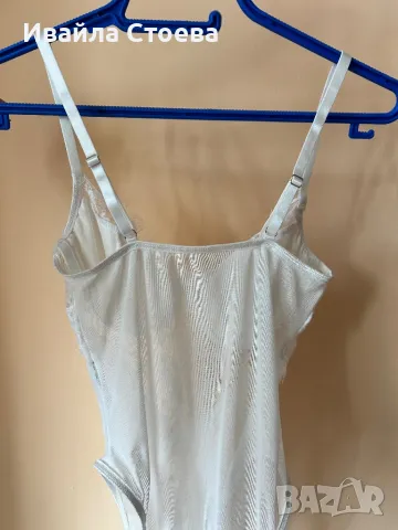 Дамско бяло боди, снимка 2 - Корсети, бюстиета, топове - 49887775
