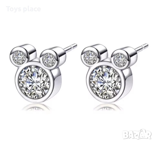 Обеци Minnie mouse 