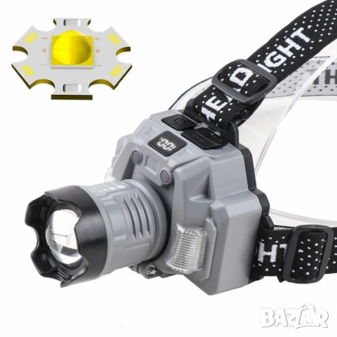 Челник за глава с интелигентно управление с движение и LED дисплей HX-915S, снимка 8 - Други стоки за дома - 51948561