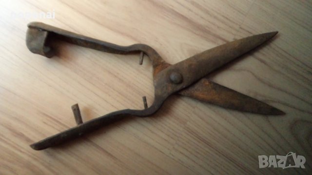 Стара ножица, снимка 2 - Антикварни и старинни предмети - 27413130