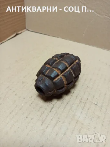 Соц Старо Учебно Военно Изделие Тегло 0.550кг., снимка 2 - Антикварни и старинни предмети - 49817550