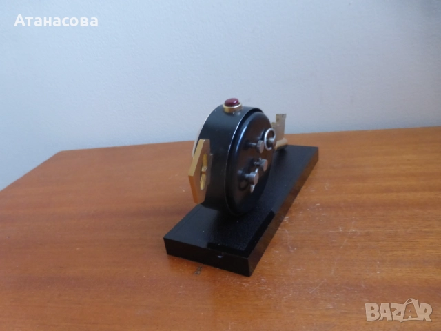 Будилник часовник Слава "Ключът на Москва" 3, снимка 5 - Антикварни и старинни предмети - 52426840