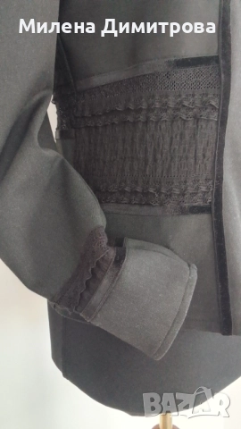 Дамска блуза с буфан ръкав ръчна изработка , снимка 14 - Блузи с дълъг ръкав и пуловери - 52487885