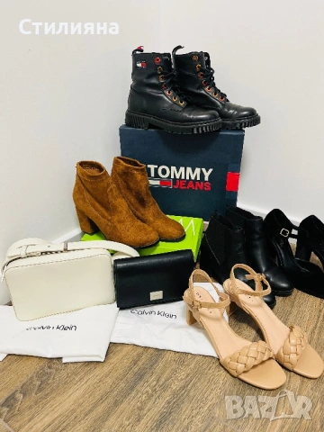 Обувки и чанти Tommy Hilfiger Calvin Klein