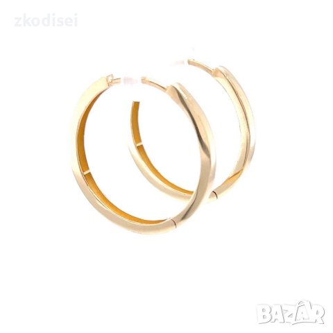 Златни обеци 3,91гр. 14кр. проба:585 модел:21926-5, снимка 4 - Обеци - 44088835