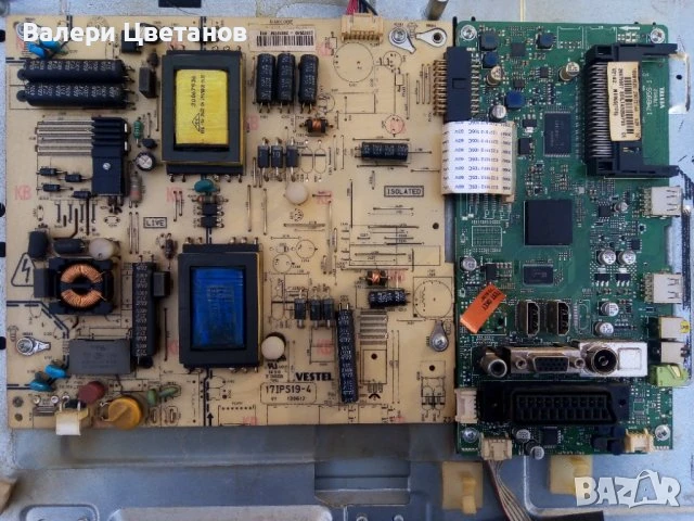 телевизор TOSHIBA 32W1333G на части, снимка 3 - Телевизори - 51404378