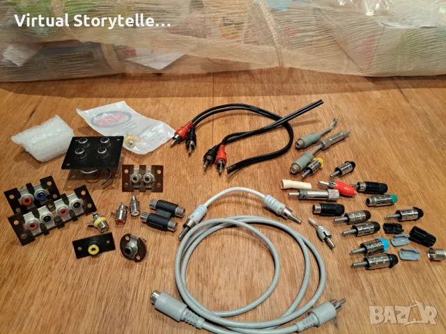 Лот стари аудио терминали RCA за запояване терминали 