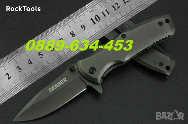 Изцяло метален Сгъваем Нож Gerber ножче ножове, снимка 2 - Ножове - 32216282