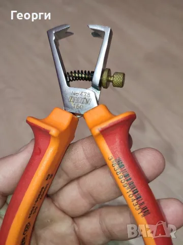 Unior клещи за оголване на кабели, снимка 3 - Клещи - 47307280