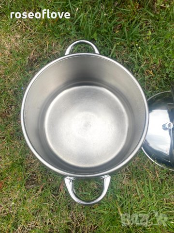 EXCELSA ITALY / ИТАЛИЯ качествена тенджера под налягане с вместимост 5 литра, снимка 6 - Съдове за готвене - 32413498